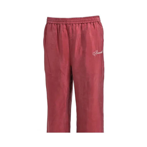 Script Logo Satin Pants / Wine