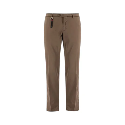 Marco Pescarolo Slim Fit Zip Pants