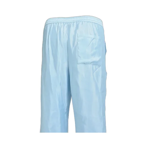 Script Logo Satin Pants / Ice