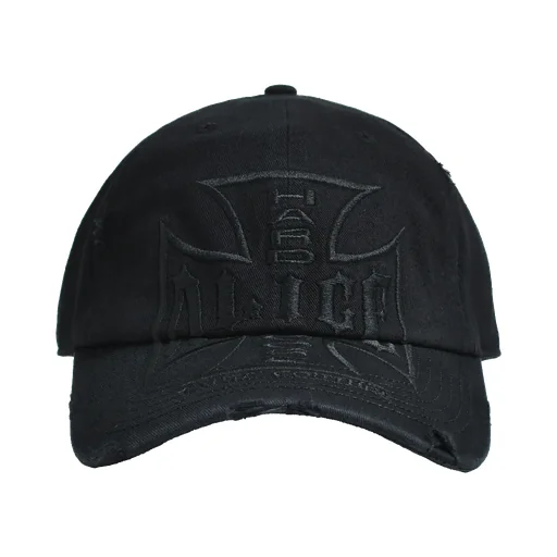 Moto Couture Cap / Black Black