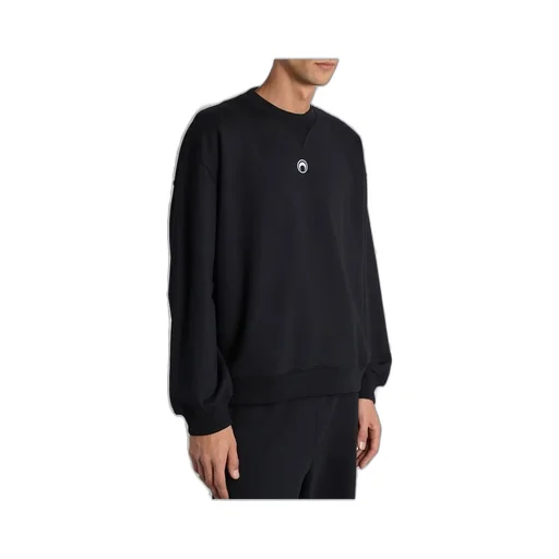 Marine Serre Logo Embroidered Sweatshirt