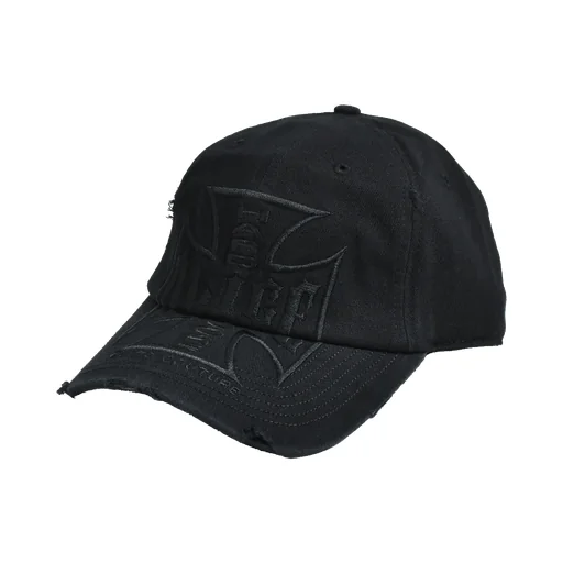 Moto Couture Cap / Black Black