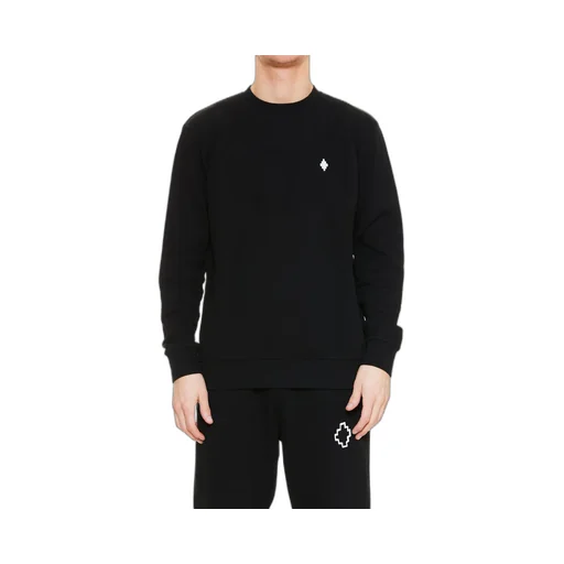 Marcelo Burlon County Of Milan Logo Embroidered Crewneck Sweatshirt