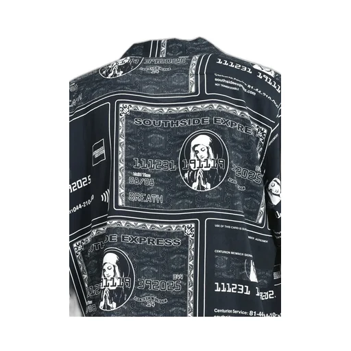 Black Card Shirt / Blk