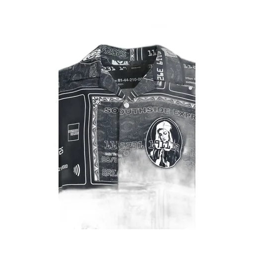 Black Card Shirt / Blk