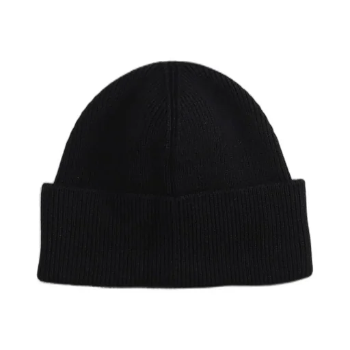 Marine Serre Crescent Moon Ribbed Knit Beanie