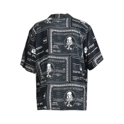 Black Card Shirt / Blk