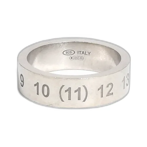 Number Reference Ring 6.5Mm / Sil