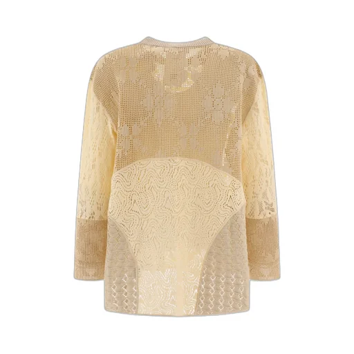 Regenerated Crochet Raglan Sweater
