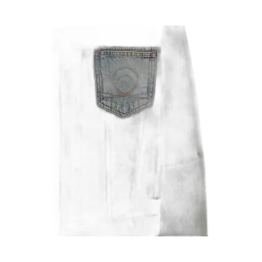 Marine Serre Moon Laser Denim Trucker Jacket