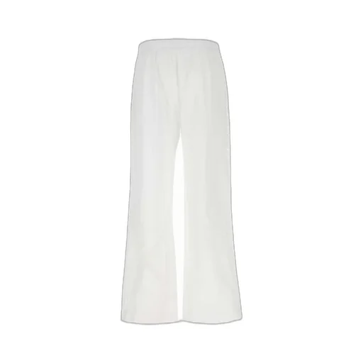 Marine Serre Lace-Panelled Drawstring Trousers