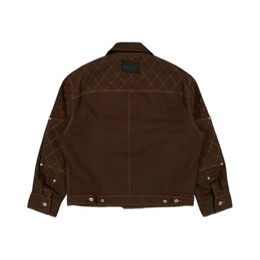 Marine Serre Moon Jacquard Bomber Jacket