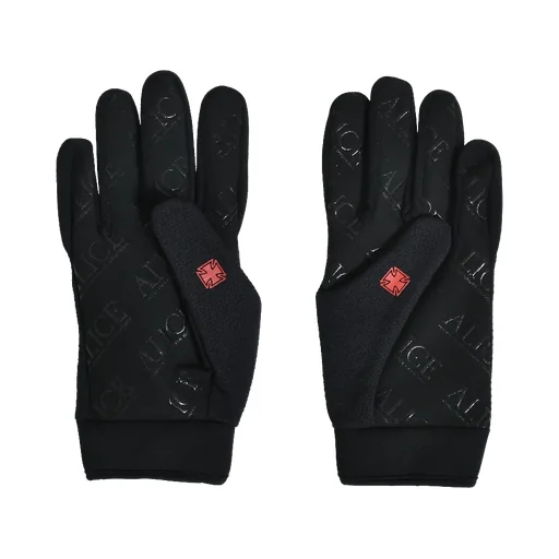 Moto Couture Gloves / Black Red