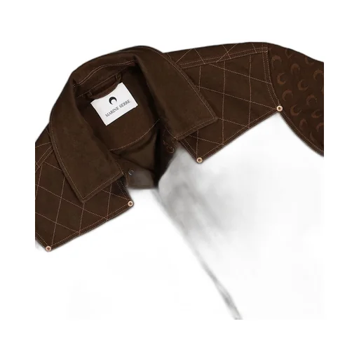Marine Serre Moon Jacquard Bomber Jacket