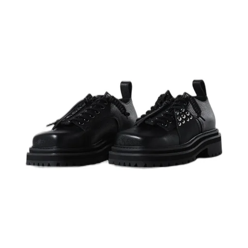 Studs Fireman Boots / Black
