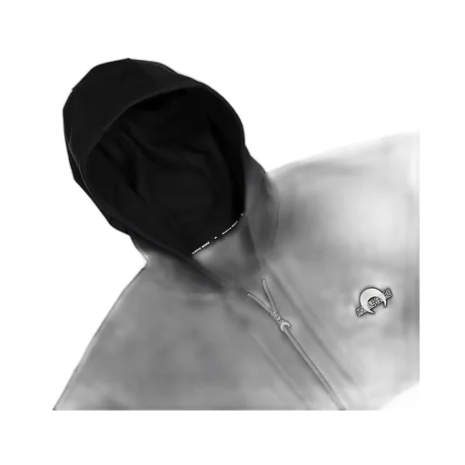 Marine Serre Ms Sport Logo Printed Zipped Hoodie