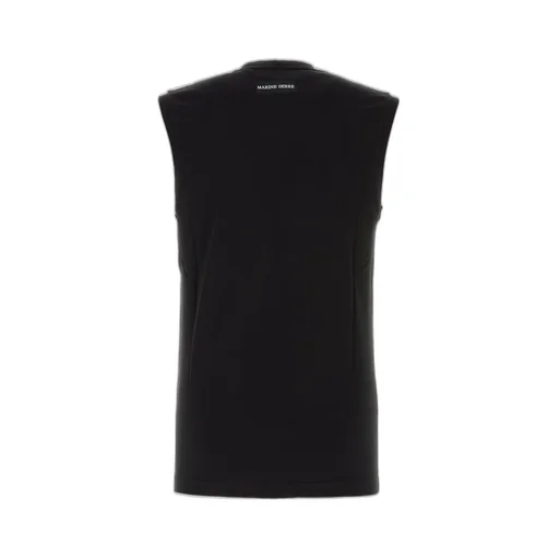 Marine Serre Moon Embroidered Crewneck Tank Top