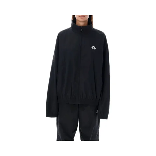 Marine Serre Logo Embroidered Sport Track Jacket