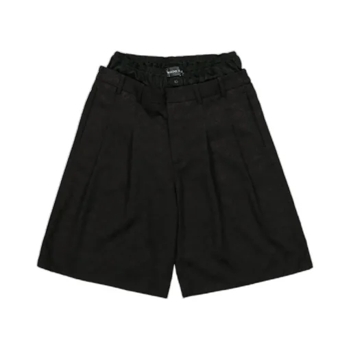Marine Serre Moon Diamond Tailored Shorts