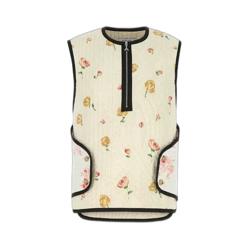 Marine Serre Printed Quilted Vest