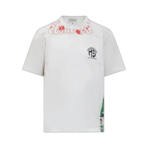 Marine Serre Graphic Printed Crewneck T-Shirt
