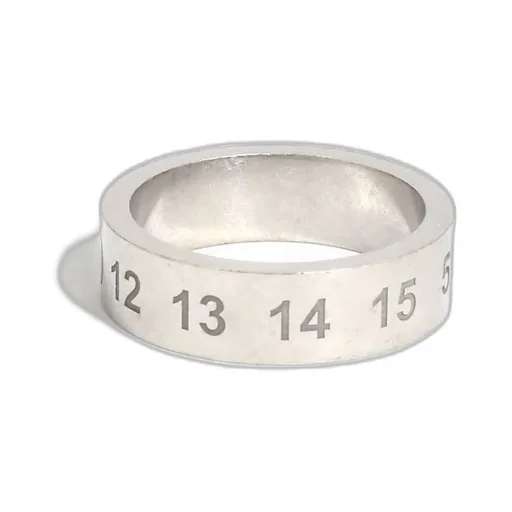 Number Reference Ring 6.5Mm / Sil