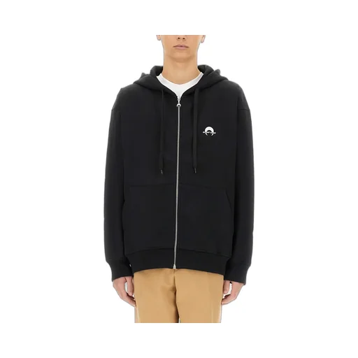 Marine Serre Logo Printed Hoodie