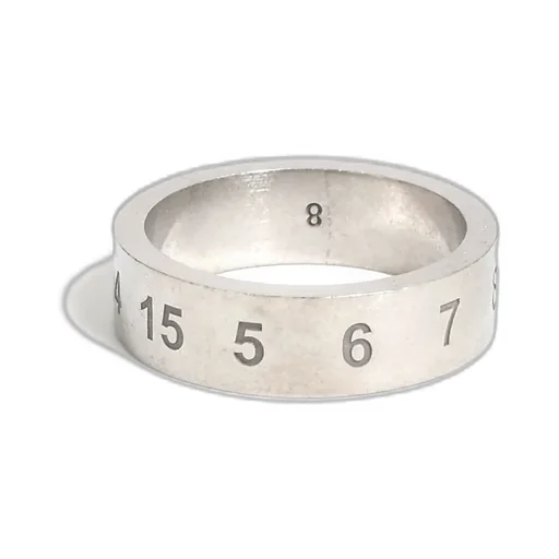 Number Reference Ring 6.5Mm / Sil