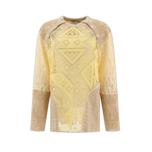 Regenerated Crochet Raglan Sweater