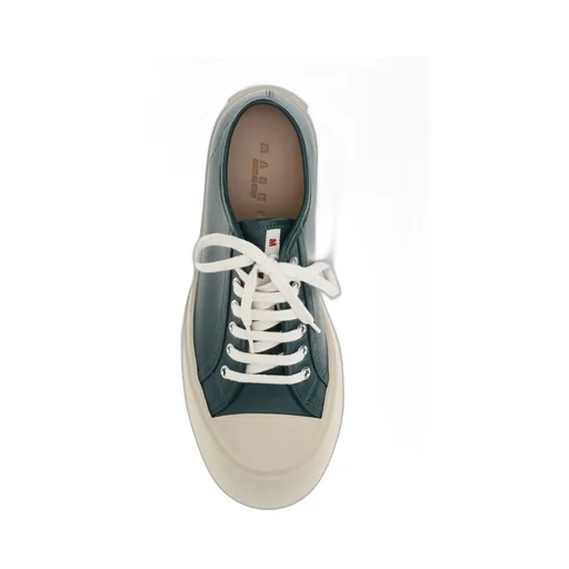 Marni Pablo Logo Patch Lace-Up Sneakers