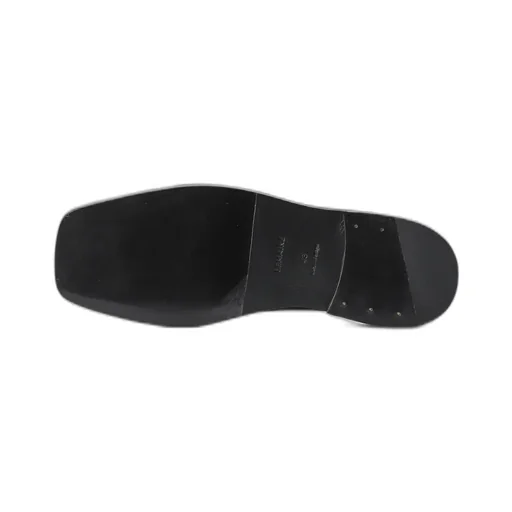 Flat Piped Slippers / Black