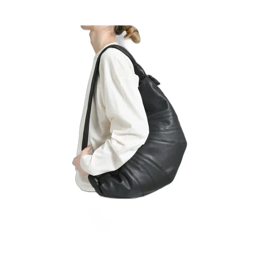 Large Croissant Bag / Black