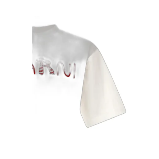 Marni Logo Printed Crewneck T-Shirt