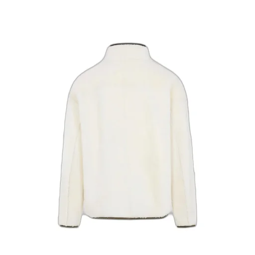 Marni Leather Piping Shearling Jacket