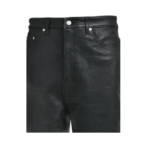 Newrich Leather Shorts / Black
