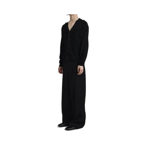 Relaxed Twisted Cardigan / Blk