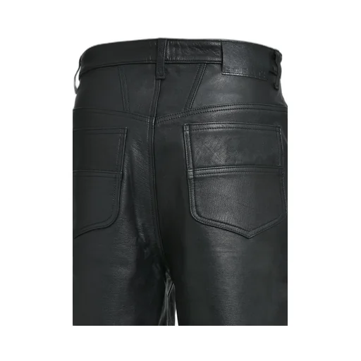 Newrich Leather Shorts / Black
