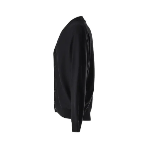 Relaxed Twisted Cardigan / Blk