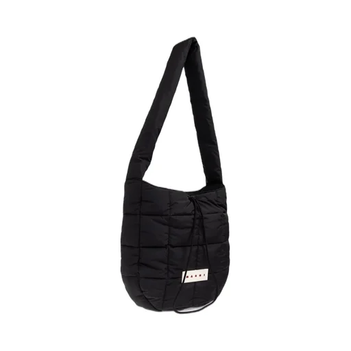 Marni Drawstring Quilted Shoulder Bag