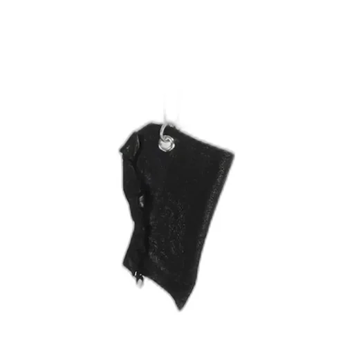 Lighter Holder Necklace / Blk Leather