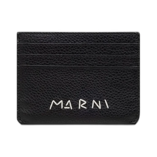 Marni Logo Detailed Card Case