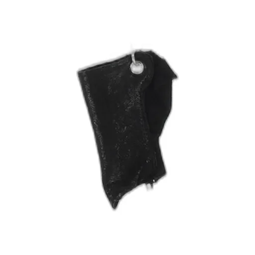 Lighter Holder Necklace / Blk Leather