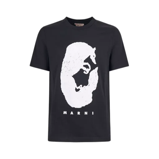 Marni Short Sleeve Crewneck T-Shirt