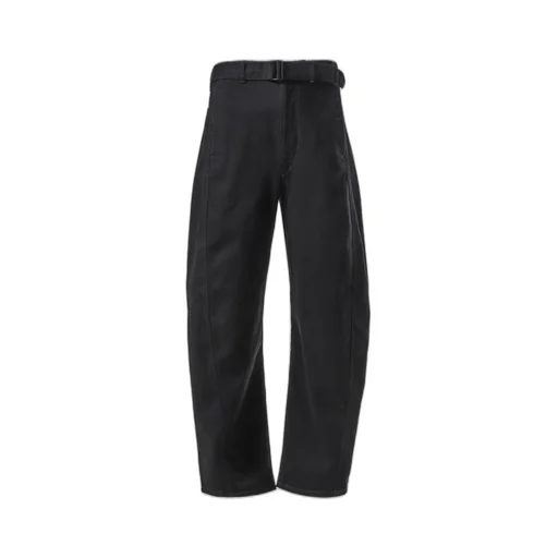 Twisted Belted Pants / Black