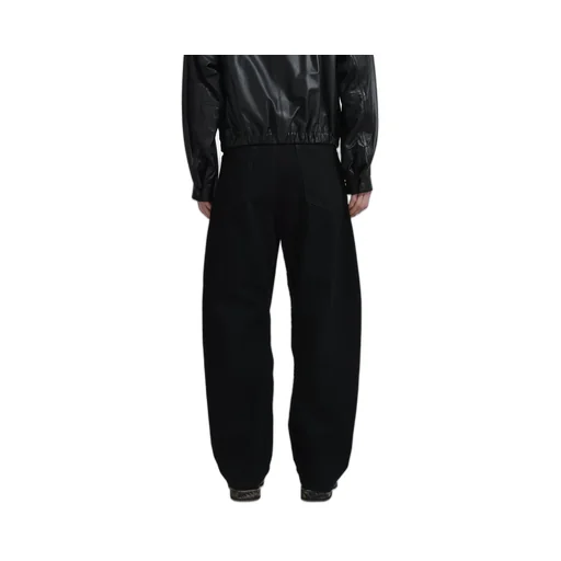 Twisted Belted Pants / Black