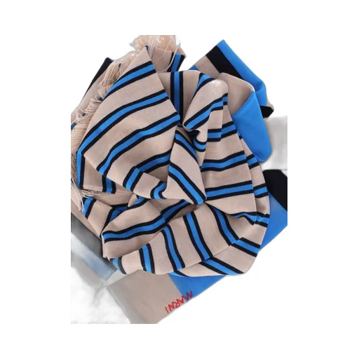 Marni Striped Fringe Detailed Scarf