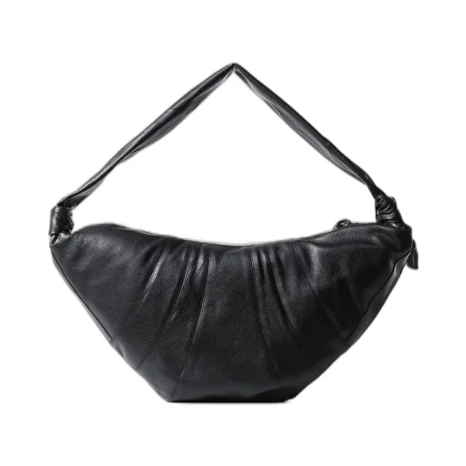 Large Croissant Bag / Black
