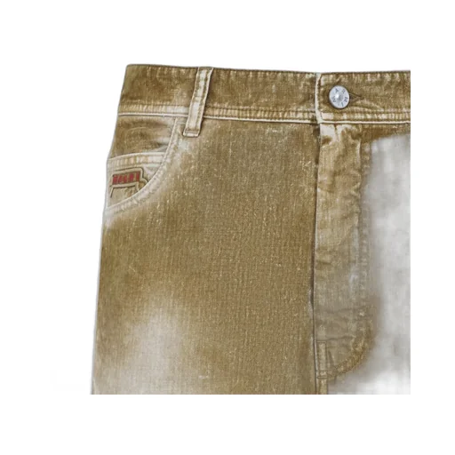 Marni Tonal Stitched Faded-Effect Jeans
