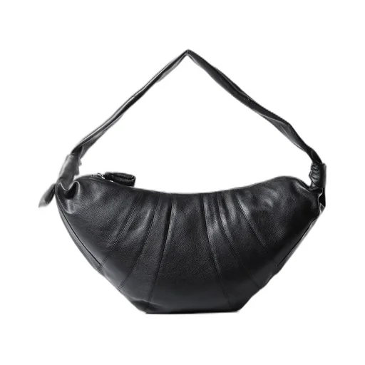 Large Croissant Bag / Black