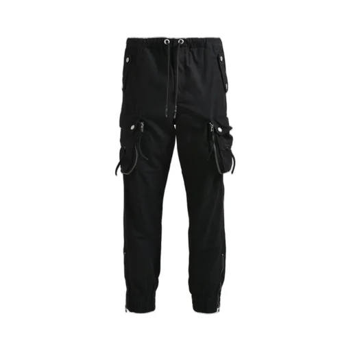 Newrich Cargo Pants / Cotton Blk